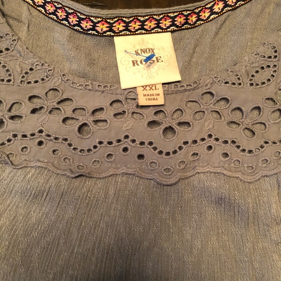 Knox Rose Tops - Knox Rose XXL plus size bell sleeve top